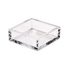 Caspari - Acrylic Cocktail Napkin Holder in Crystal Clear - Findlay Rowe Designs
