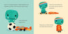 Tiny T. Rex Tries Soccer - Findlay Rowe Designs