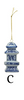Ornament - Stoneware Ginger Jar - Blue & White - Findlay Rowe Designs