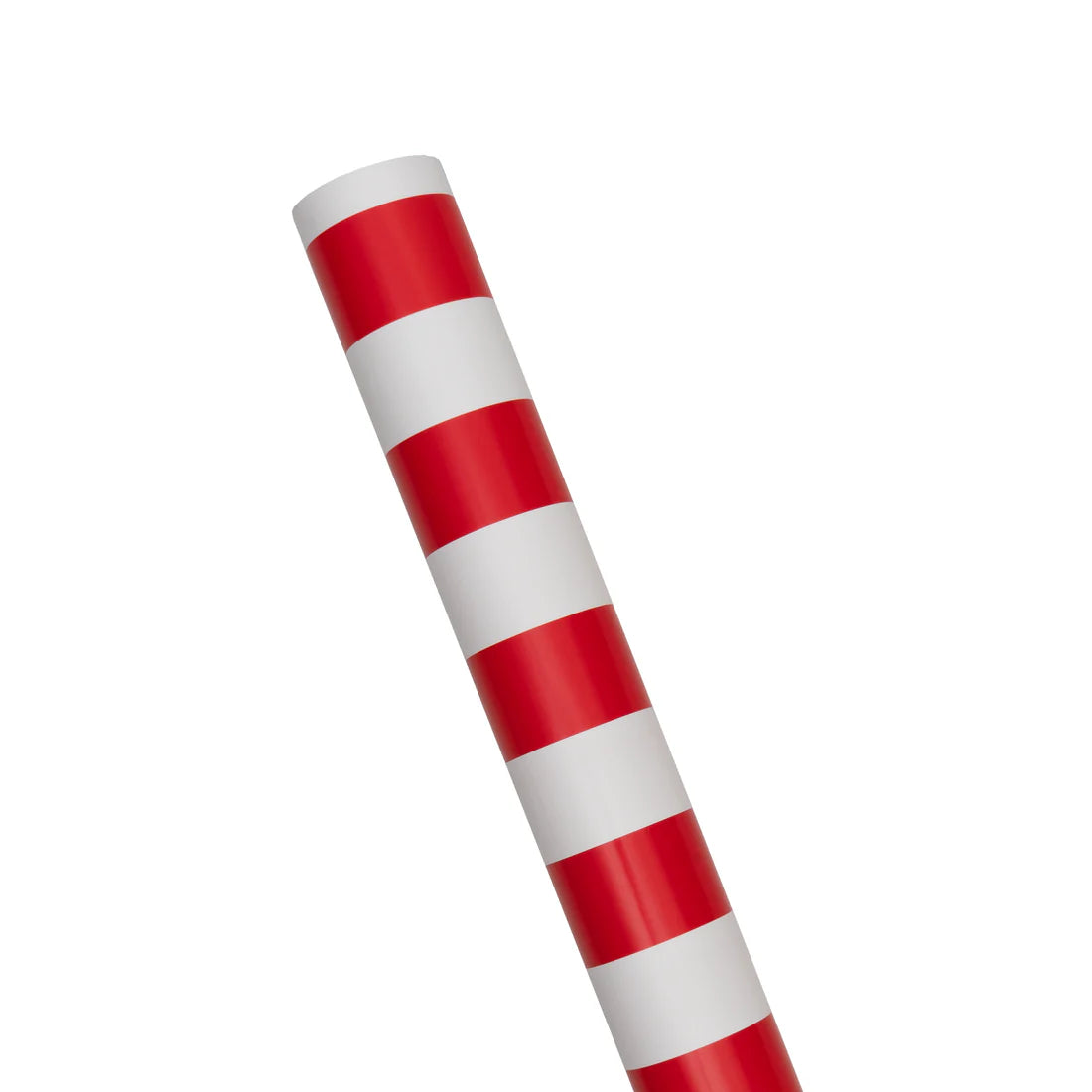 Caspari - Gift Wrap Roll - Awning Stripe Red & White