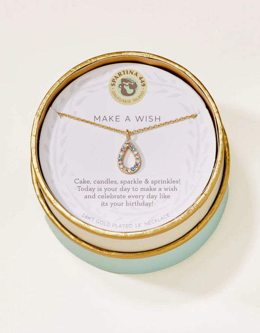 Spartina 449 - Sea la Vie - Necklace 18in - Make a Wish Flame - Findlay Rowe Designs