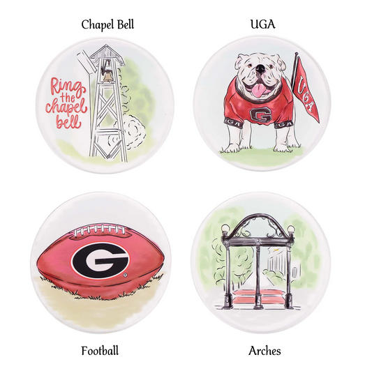 Glory Haus - Acrylic Coasters - UGA - Findlay Rowe Designs