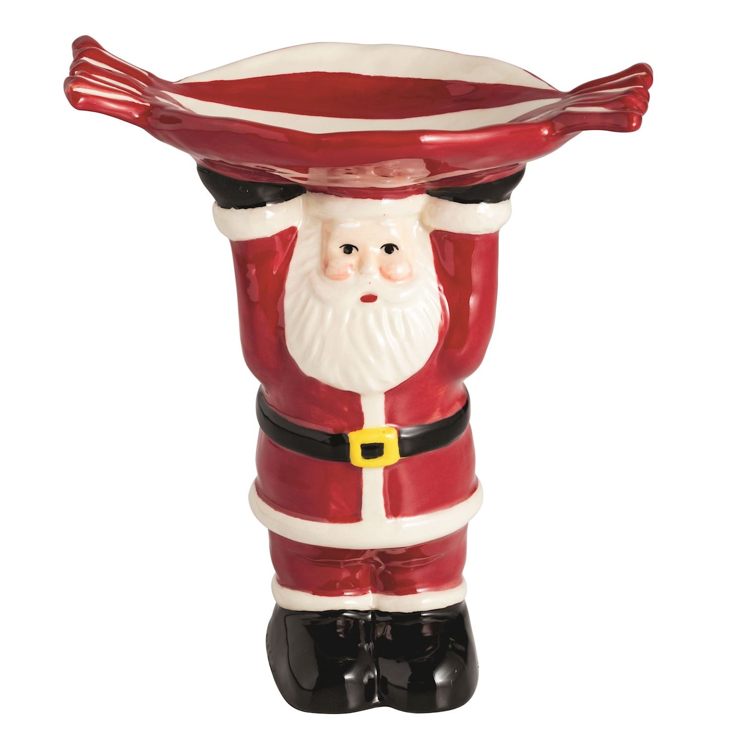 Mud Pie - Candy Pedestal - Figural Santa - Findlay Rowe Designs