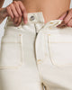 Spanx - SPANXshape  Cropped Wide Leg Jeans - Alabaster - Findlay Rowe Designs
