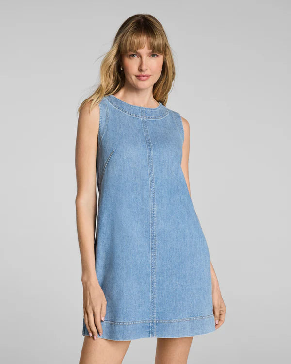 Spanx - Dress - Lightweight Denim Mini Tank  - Seaside Blue - Findlay Rowe Designs