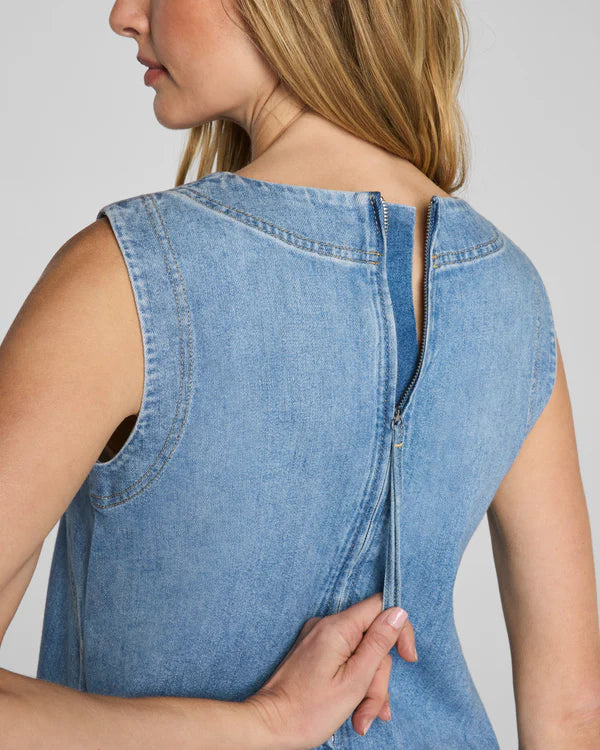 Spanx - Dress - Lightweight Denim Mini Tank  - Seaside Blue - Findlay Rowe Designs