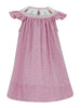 Petit Bebe - Angel Wing Smocked Bishop Dress - Pink Golf - Findlay Rowe Designs