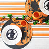 Hester and Cook - Table Runner - Orange & Black Stripe