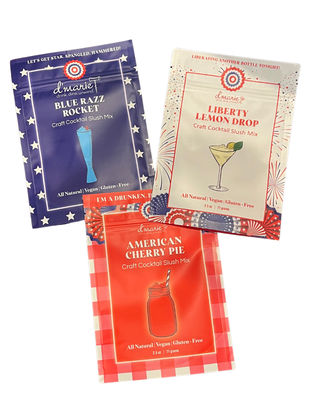 D'Marie - 2.5oz Frozen Cocktail Mix -  Liberty Lemon Drop - Findlay Rowe Designs