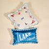 Pillow - Lake House - Blue Pennant - Findlay Rowe Designs