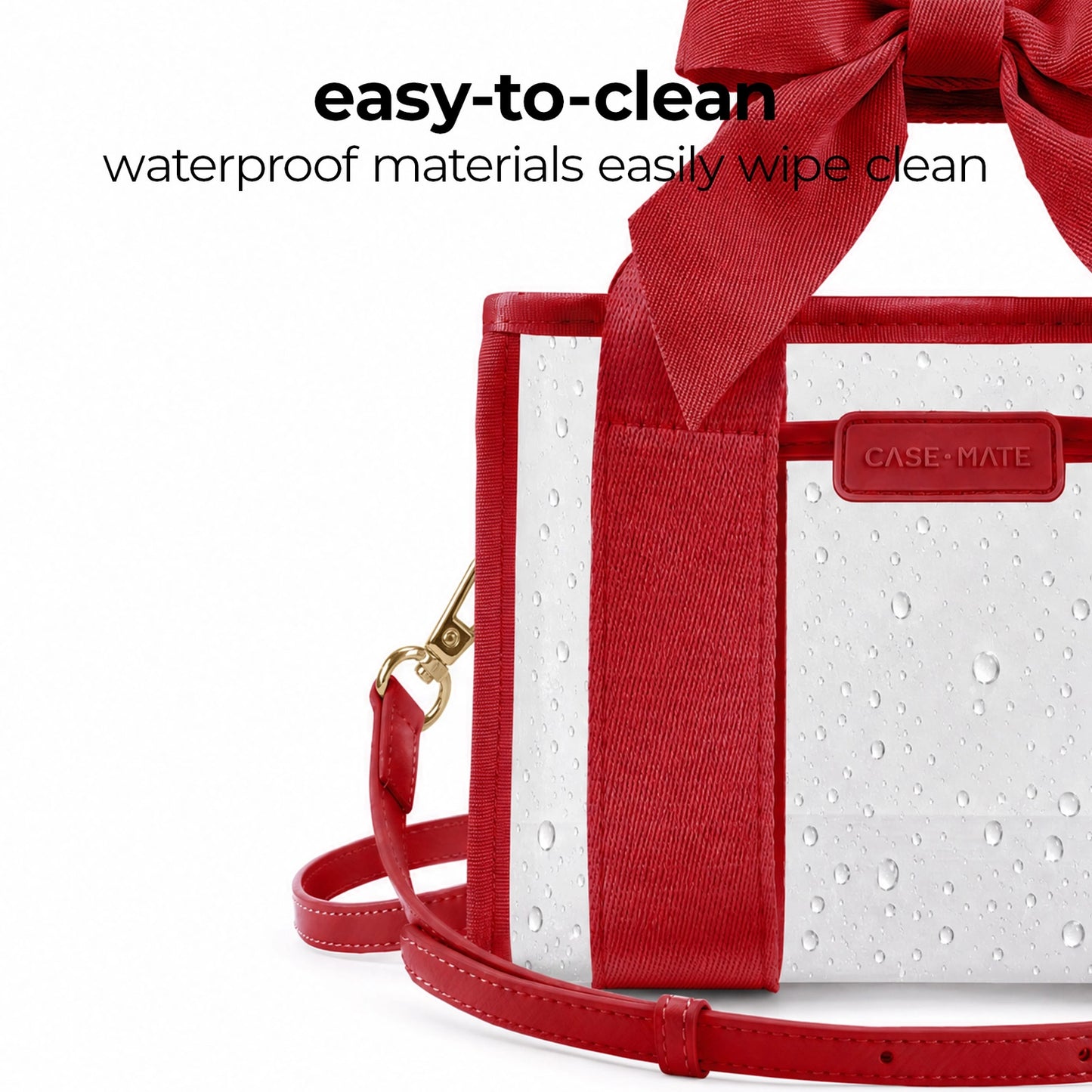 Case-Mate -  Clear Stadium Bag - Bow