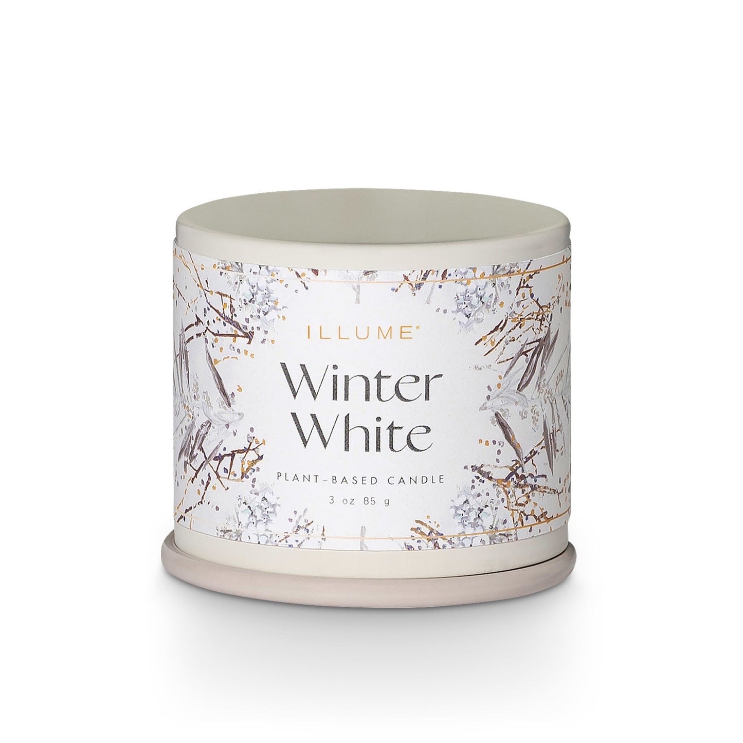 Candle - Winter White Demi Vanity Tin - Findlay Rowe Designs