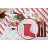 Hester & Cook - Table Runner - Peppermint Stripe - Findlay Rowe Designs