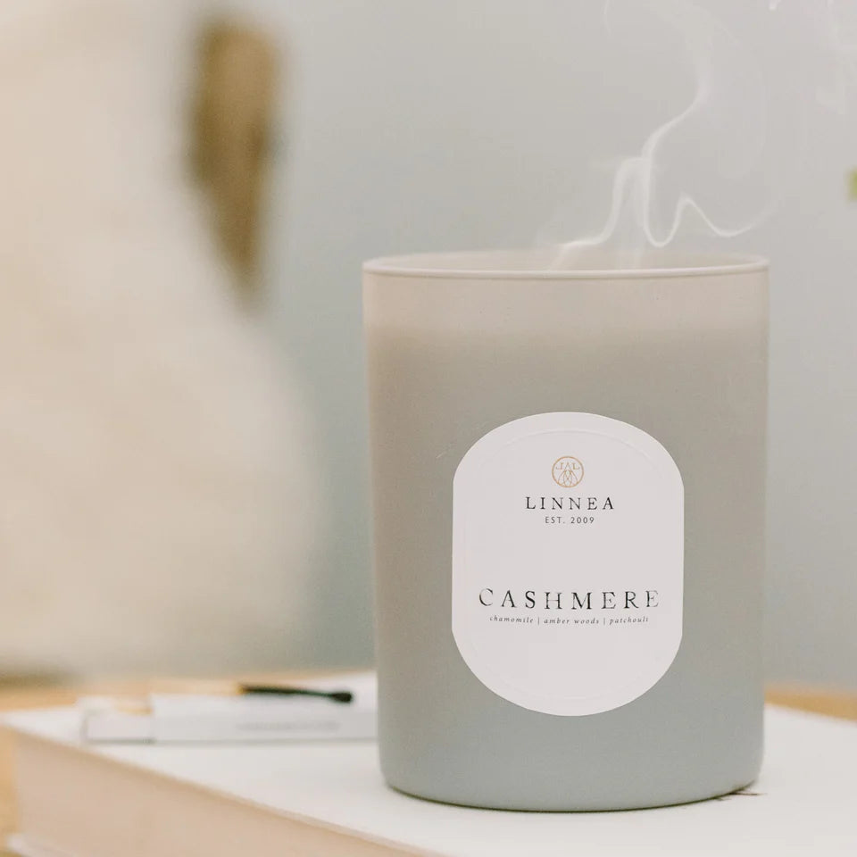 Linnea - 2-Wick Candle - Cashmere - Findlay Rowe Designs