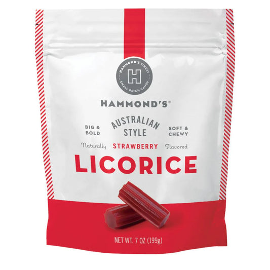 Hammond's Candies - Australian Style Strawberry Licorice Bundles - Findlay Rowe Designs