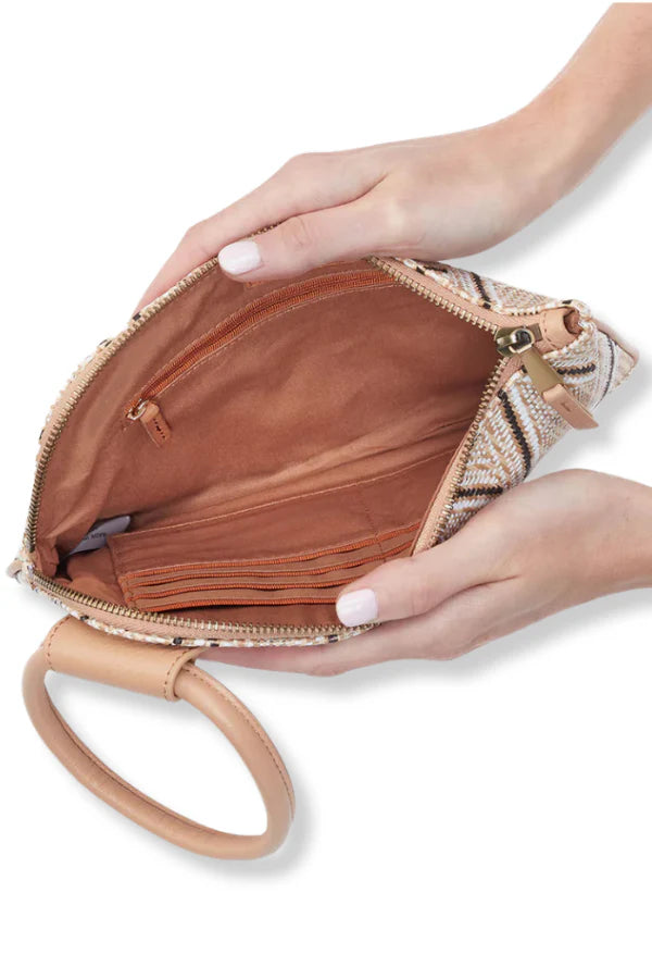 HOBO - Sable Wristlet -  Printed Leather Summer Safari - Findlay Rowe Designs