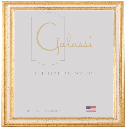 Galassi Frame - Gold with Cream Channel - 4X4 - Findlay Rowe Designs