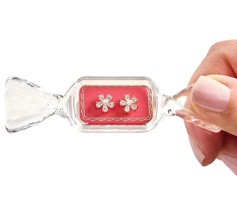Earrings - Stud Candy Dish - Bright Pink - Findlay Rowe Designs