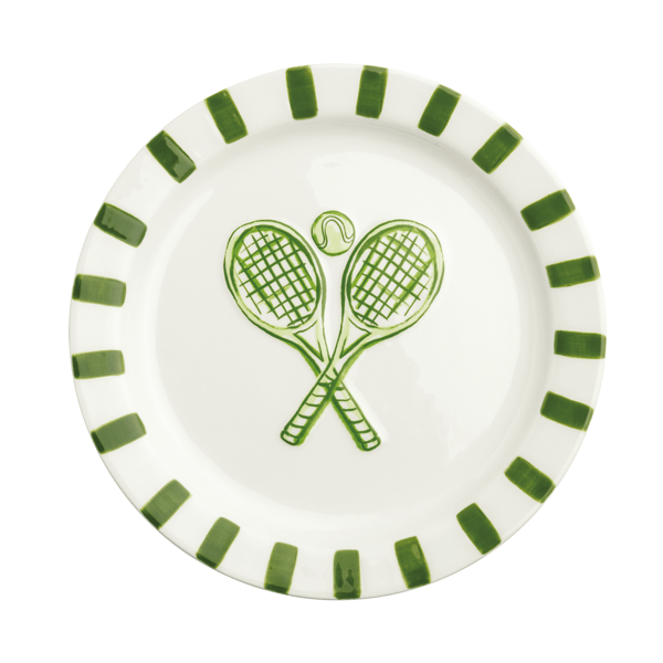 Mud Pie - Platter - Round Tennis - Findlay Rowe Designs