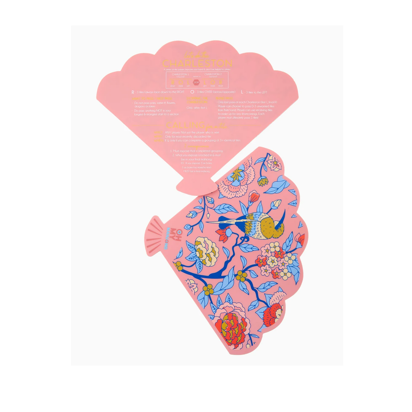 Oh My Mahjong -  Mahjong Tile Shufflers - Sparrow - Findlay Rowe Designs