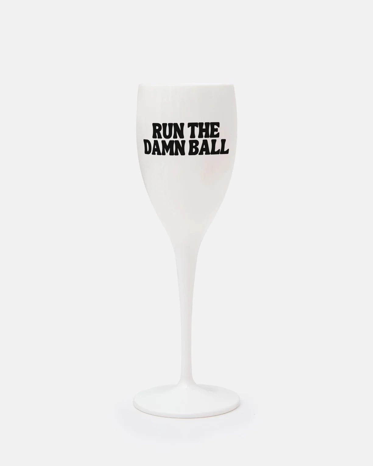 Tart by Taylor - Champagne Flute - Run the Damn Ball - Findlay Rowe Designs