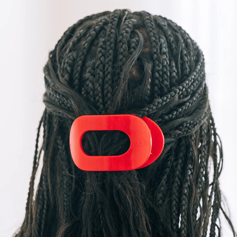 Teleties - Flat Round Hair Clip - Red Carpet Ready - Medium - Findlay Rowe Designs