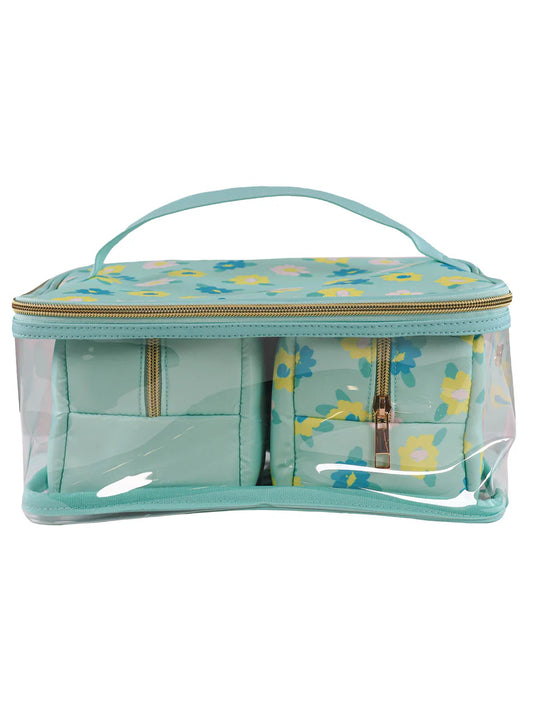 Cosmetic Bag Set - Flower - Findlay Rowe Designs