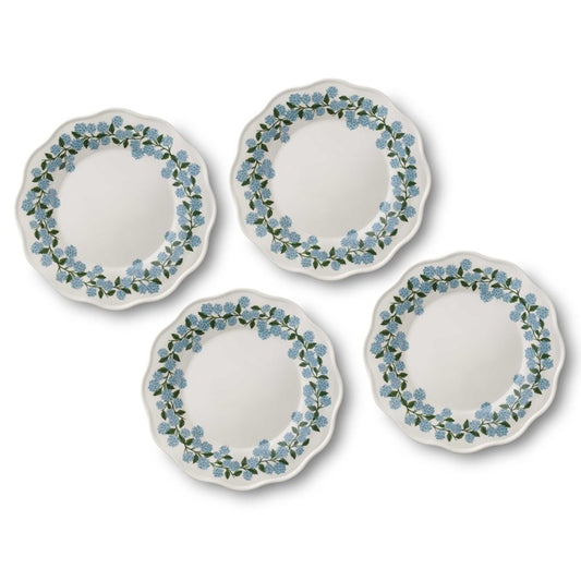 Rifle Paper Co - Dinner Plates - Hydrangea