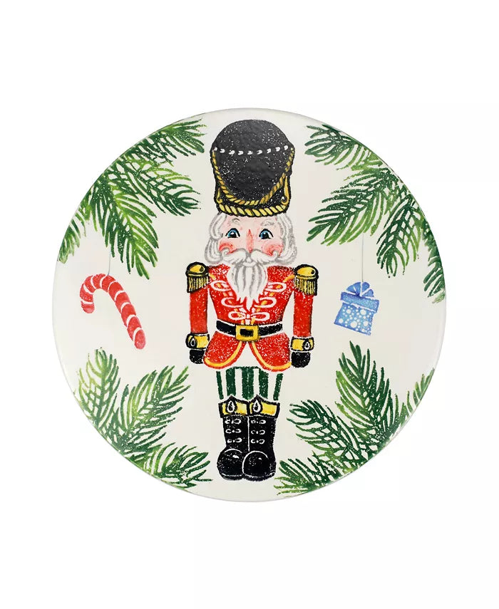 Vietri - Nutcrackers Cake Stand
