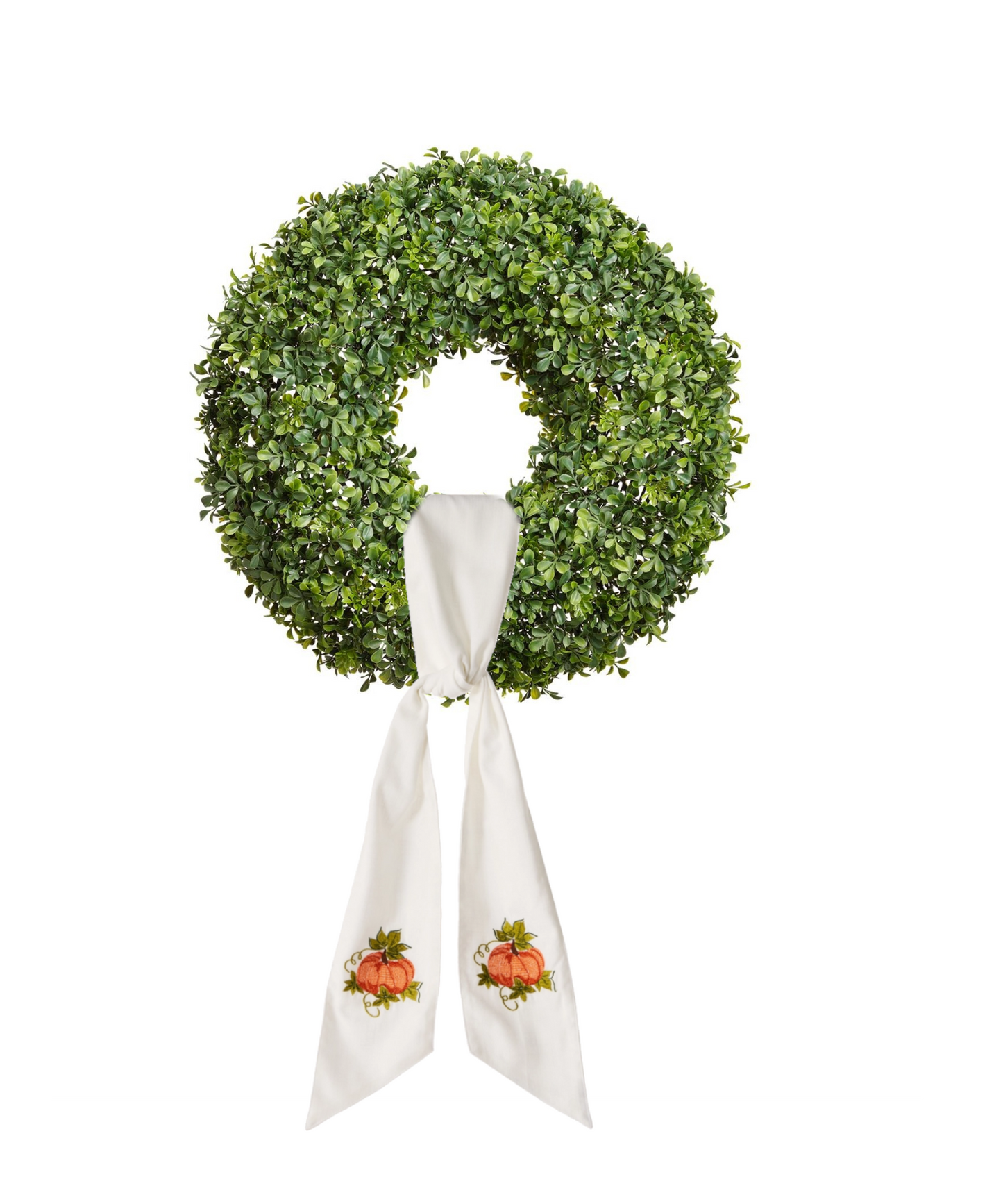 Wreath Sash - 60" Fall Pumpkin - Findlay Rowe Designs