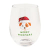 Mud Pie - Stemless Wine - Christmas Dogs - Findlay Rowe Designs