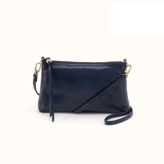 Hobo - Darcy Crossbody - Polished Leather - Ink Navy - Findlay Rowe Designs