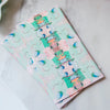 Laura Park - Guest Towels - Monet's Garden - Green - Findlay Rowe Designs