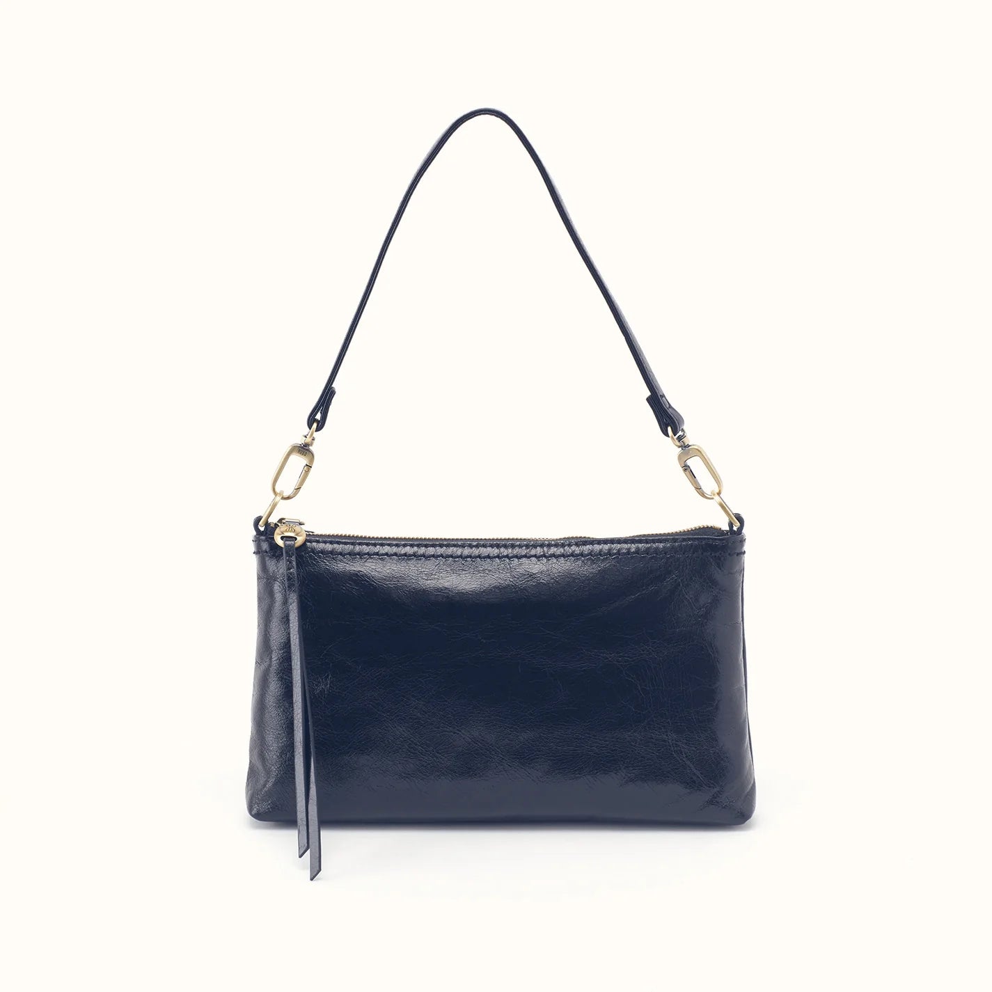 Hobo - Darcy Crossbody - Polished Leather - Ink Navy