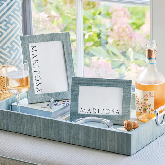 Mariposa - Frame - 4x6 or 5x7 - Capri Faux Grasscloth
