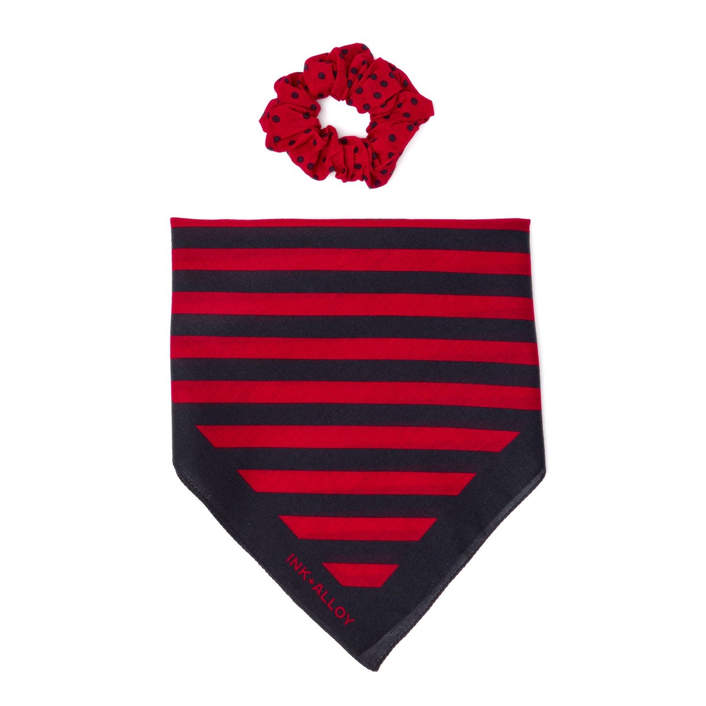 Ink + Alloy - Scarf and Scrunchie Set - Gameday - Findlay Rowe Designs