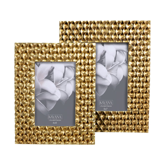 Kavana -Gold Beaded Frames - Findlay Rowe Designs