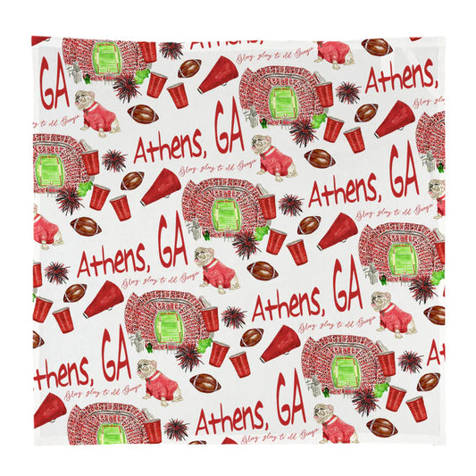 Towel - Collegiate Football Icons - Findlay Rowe Designs