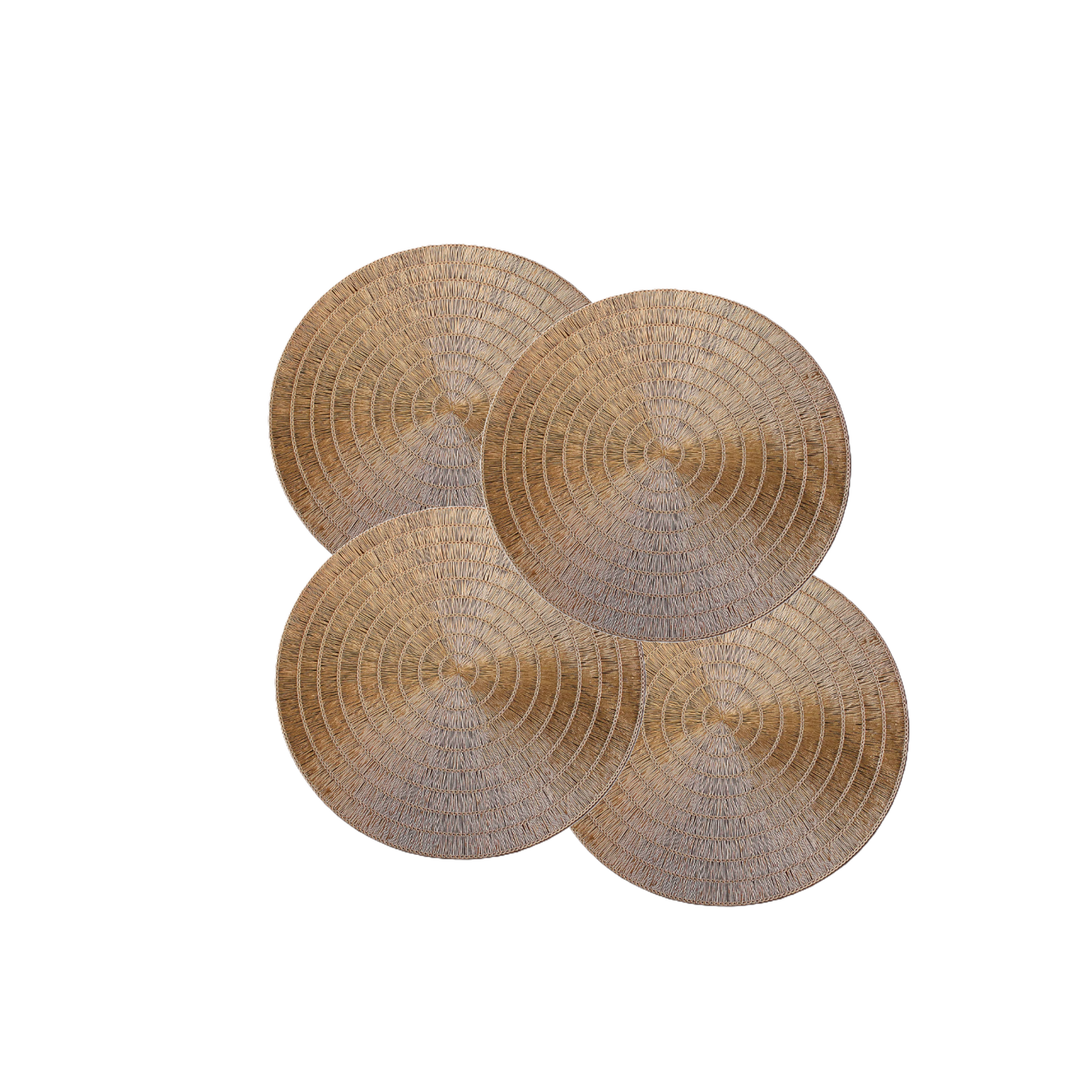 Beatriz Ball - Placemat - VIDA Basketweave - Gold- Set of 4 - Findlay Rowe Designs
