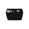 Case-Mate - Bow Jelly Tote - Bag Organizer - Midnight Black