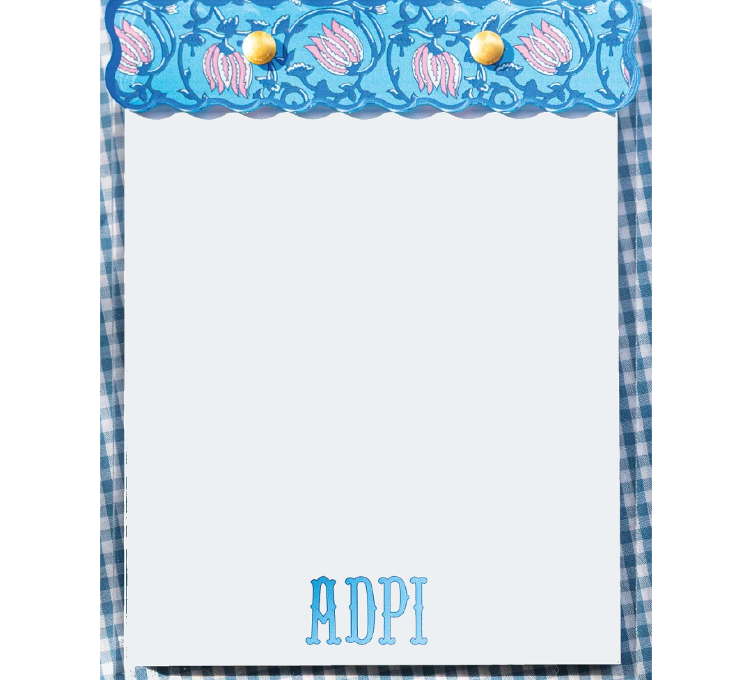 Swag - Notepad - Sorority Block Print