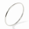 Julie Vos - Bracelet - Havana Demi Bangle - Silver - Medium - Findlay Rowe Designs