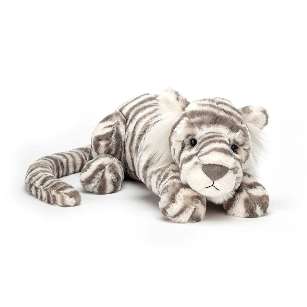 Jellycat - Sacha Snow Tiger - Findlay Rowe Designs