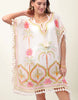 Spartina - Beach Kaftan - Castillo Floral Palms - One Size - Findlay Rowe Designs