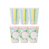 Lilly Pulitzer - Pool Cups - Lilly Garden Home - Set 6 - Findlay Rowe Designs