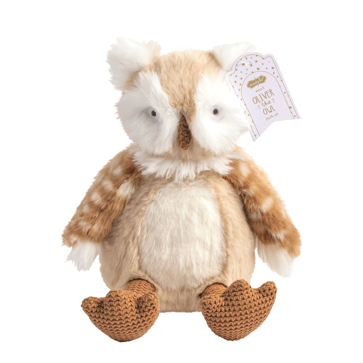 Mud Pie - Plush Oliver Owl - Findlay Rowe Designs