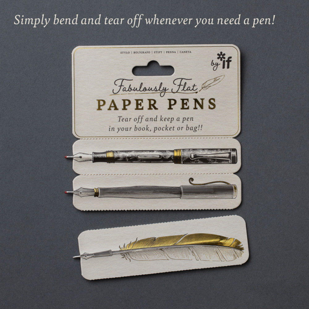 Fabulously Flat Paper Pens - Findlay Rowe Designs