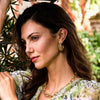 Capucine de Wulf - Earrings - Veranda Caning Hoop - Gold - Medium - Findlay Rowe Designs