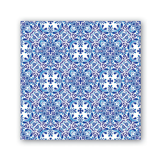 Michel Design Works - Cocktail Napkin - Indigo Seas - Findlay Rowe Designs