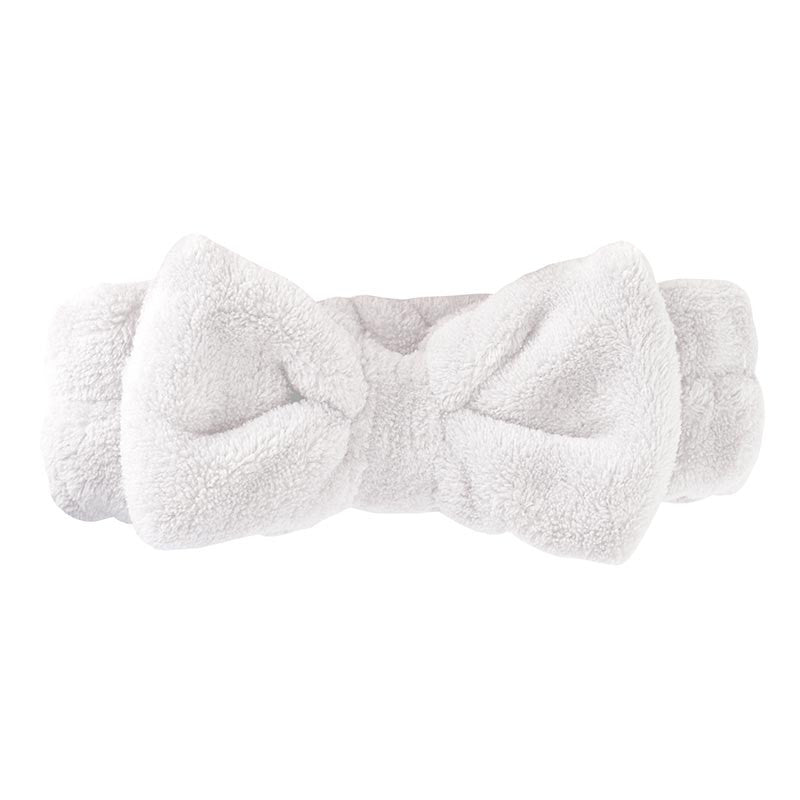 Bella - Plush Spa Headband with Bow - Findlay Rowe Designs
